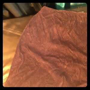 Dark purple skirt